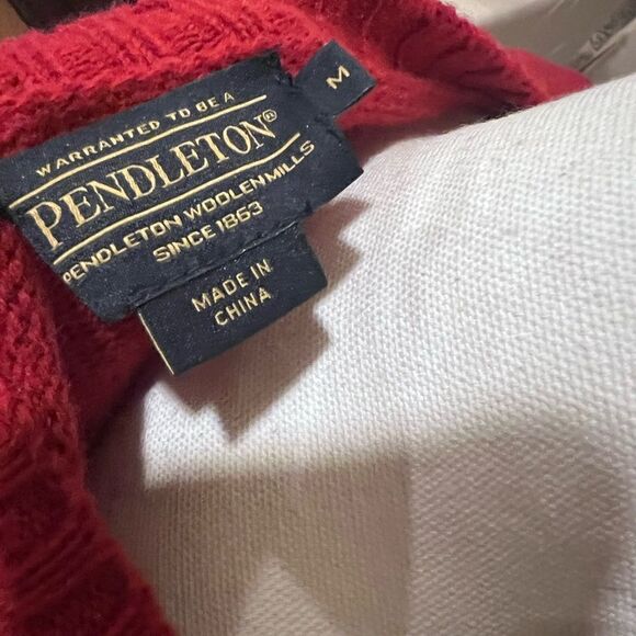 Pendleton women’s lambswool sweater - Picture 5 of 7